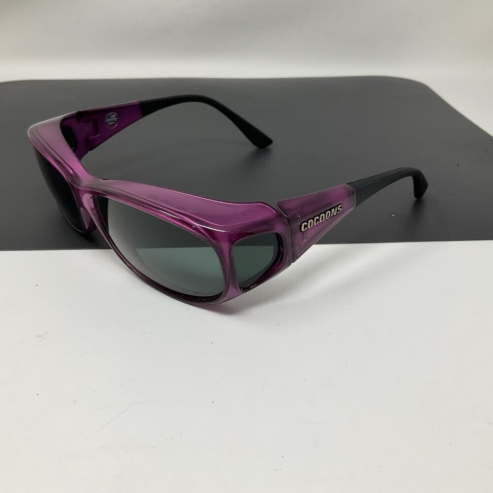 Cocoons Polarized Fit Over Sunglasses MiniSlim Flex2Fit Amethyst